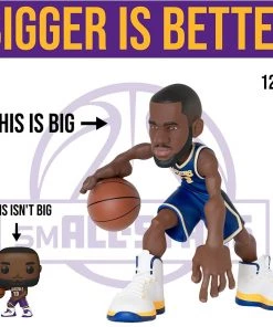 SMALL STAR SMALL-STARS LEBRON JAMES (LAKERS 2019-20 PURPLE JERSEY)