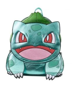 LOUNGEFLY POKEMON METALLIC BULBASAUR MINI BACKPACK