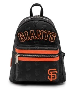 LOUNGEFLY MLB SAN FRANCISCO GIANTS LOGO MINI BACKPACK