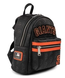 LOUNGEFLY MLB SAN FRANCISCO GIANTS LOGO MINI BACKPACK