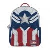 LOUNGEFLY MARVEL Falcon Captain America Cosplay Mini Backpack