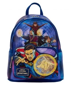LOUNGEFLY DISNEY MARVEL Doctor Strange Multiverse Glow In The Dark Mini Backpack