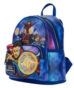 LOUNGEFLY DISNEY MARVEL Doctor Strange Multiverse Glow In The Dark Mini Backpack