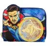 LOUNGEFLY DISNEY MARVEL Doctor Strange Glow In The Dark Zip Around Wallet