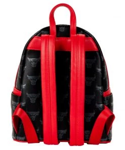 LOUNGEFLY NBA Chicago Bulls Logo Mini Backpack LOUNGEFLY SPORTS