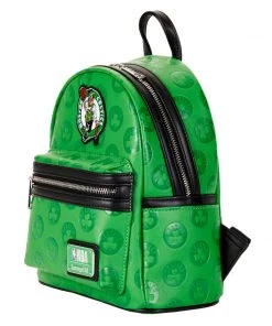 LOUNGEFLY NBA Boston Celtics Logo Mini Backpack