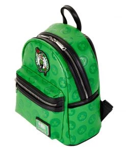 LOUNGEFLY NBA Boston Celtics Logo Mini Backpack