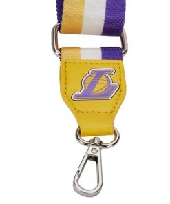 LOUNGEFLY NBA Los Angeles Lakers Logo Crossbody Bag