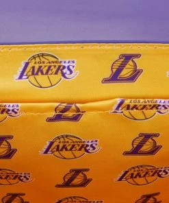 LOUNGEFLY NBA Los Angeles Lakers Logo Crossbody Bag