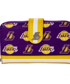 LOUNGEFLY NBA Los Angeles Lakers Zip Around Wallet
