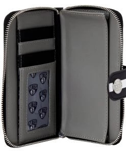 LOUNGEFLY NBA Brooklyn Nets Logo Zip Around Wallet