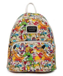 LOUNGEFLY NICKELODEON NICK REWIND GANG MINI BACKPACK