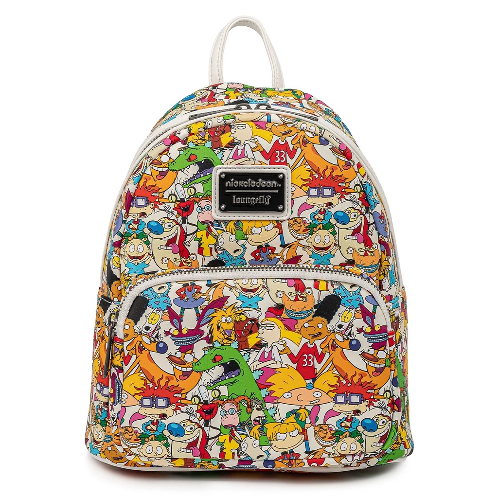 LOUNGEFLY NICKELODEON NICK REWIND GANG MINI BACKPACK