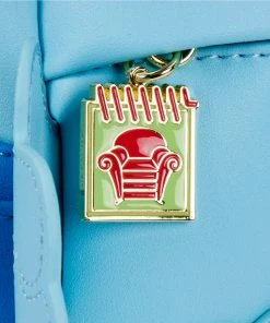 LOUNGEFLY Nickelodeon Blue's Clues Blue Cosplay Mini Backpack