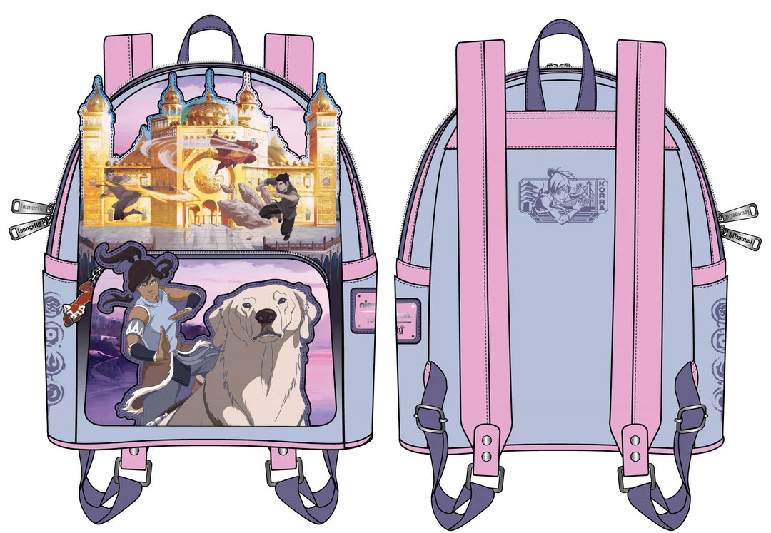 LOUNGEFLY PRE ORDER LOUNGEFLY DISNEY The Legend Of Korra Mini Backpack