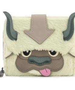 LOUNGEFLY NICKELODEON AVATAR AANG APPA COSPLAY PLUSH WALLET