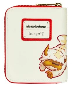 LOUNGEFLY DISNEY Avatar Aang Glow In The Dark Zip Around Wallet