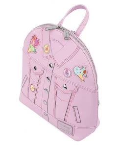 LOUNGEFLY POKEMON ICE CREAM DENIM JACKET CONVERITBLE MINI BACKPACK