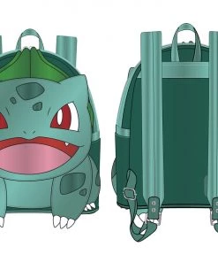 LOUNGEFLY POKEMON METALLIC BULBASAUR MINI BACKPACK