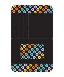 LOUNGEFLY POKEMON LOUNGEFLY POKÉMON OMBRE ZIP AROUND WALLET
