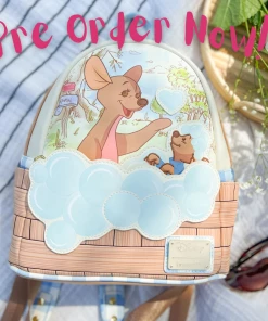 LOUNGEFLY X COLLECTORS OUTLET EXCLUSIVE DISNEY KANGA & ROO BATHTIME MINI BACKPACK PRE ORDER