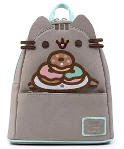 LOUNGEFLY PUSHEEN WITH DONUTS MINI BACKPACK