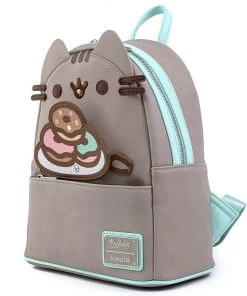 LOUNGEFLY PUSHEEN WITH DONUTS MINI BACKPACK