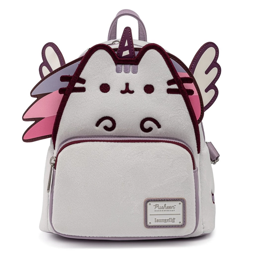 LOUNGEFLY PUSHEEN SUPER PUSHEENICORN PLUSH MINI BACKPACK