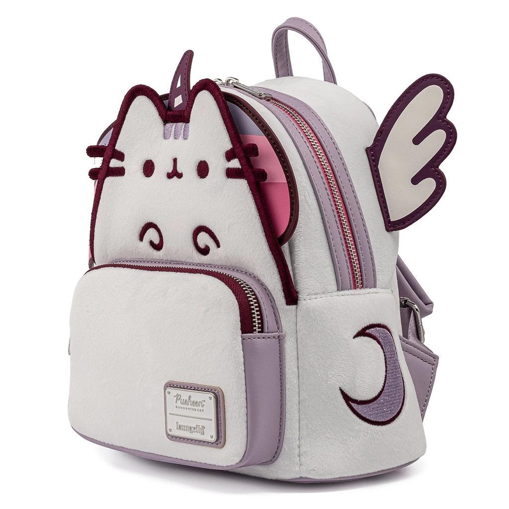 LOUNGEFLY PUSHEEN SUPER PUSHEENICORN PLUSH MINI BACKPACK