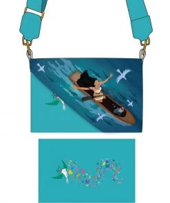 LOUNGEFLY DISNEY POCAHONTAS JUST AROUND THE RIVER BEND CROSSBODY BAG PURSE
