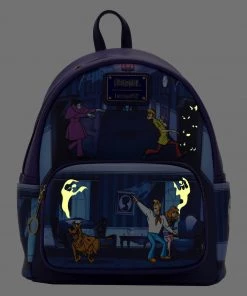 LOUNGEFLY Scooby-Doo! Ghost Chase Glow In The Dark Mini Backpack LOUNGEFLY PRE ORDER