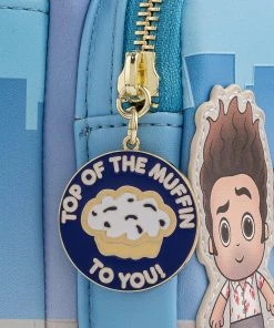 LOUNGEFLY SEINFELD CHIBI CITY MINI BACKPACK