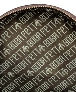 LOUNGEFLY STAR WARS BOBA FETT NO GOOD TO ME DEAD COSPLAY MINI BACKPACK