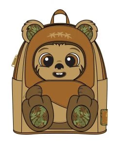 LOUNGEFLY STAR WARS WICKET W. WARRICK COSPLAY MINI BACKPACK