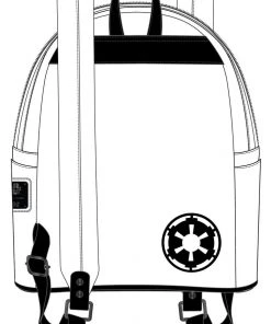 LOUNGEFLY DISNEY Stormtrooper Lenticular Cosplay Mini Backpack LOUNGEFLY PRE ORDER