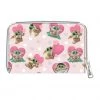 LOUNGEFLY DISNEY The Mandalorian Grogu Valentines Zip Around Wallet