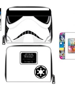 LOUNGEFLY PRE ORDER LOUNGEFLY DISNEY Stormtrooper Lenticular Cosplay Zip Around Wallet
