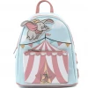 LOUNGEFLY DISNEY DUMBO FLYING CIRCUS TENT MINI BACKPACK