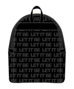 LOUNGEFLY THE BEATLES LET IT BE VINYL RECORD MINI BACKPACK LOUNGEFLY OTHER