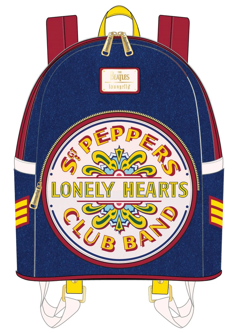 LOUNGEFLY The Beatles Sgt. Pepper's Lonely Hearts Club Band Mini Backpack
