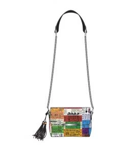 LOUNGEFLY OTHER LOUNGEFLY THE BEATLES TICKET STUBS CROSSBODY BAG