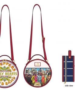 LOUNGEFLY The Beatles Sgt. Pepper's Lonely Hearts Club Band Crossbody Bag