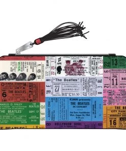 LOUNGEFLY THE BEATLES TICKET STUBS FLAP WALLET LOUNGEFLY OTHER