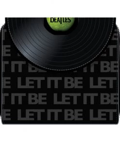 LOUNGEFLY THE BEATLES LET IT BE VINYL RECORD ZIP AROUND WALLET