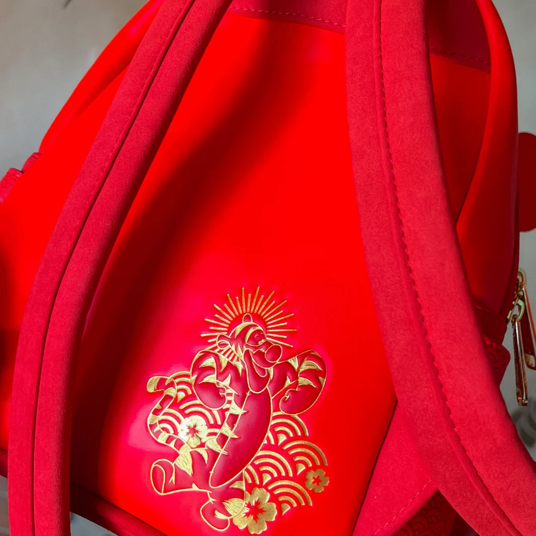 LOUNGEFLY PRE ORDER LOUNGEFLY X COLLECTORS OUTLET EXCLUSIVE DISNEY CHINESE NEW YEAR TIGGER MINI BACKPACK PRE ORDER