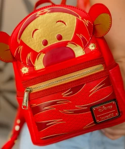 LOUNGEFLY PRE ORDER LOUNGEFLY X COLLECTORS OUTLET EXCLUSIVE DISNEY CHINESE NEW YEAR TIGGER MINI BACKPACK PRE ORDER