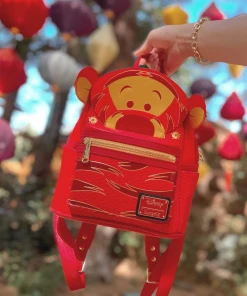 LOUNGEFLY PRE ORDER LOUNGEFLY X COLLECTORS OUTLET EXCLUSIVE DISNEY CHINESE NEW YEAR TIGGER MINI BACKPACK PRE ORDER