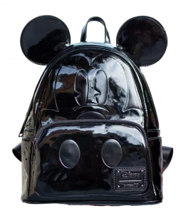 LOUNGEFLY DISNEY MICKEY MOUSE BLACKOUT COSPLAY MINI BACKPACK COLLECTORS OUTLET EXCLUSIVE IN STOCK! LOUNGEFLY EXCLUSIVES