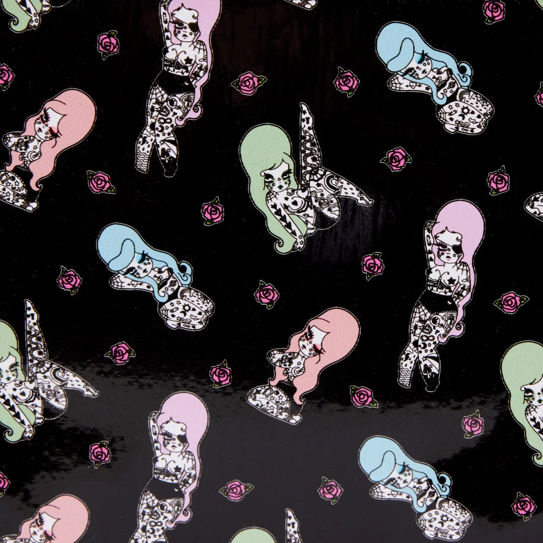 LOUNGEFLY OTHER LOUNGEFLY Valfré Lucy Tattoo Heart Mini Backpack