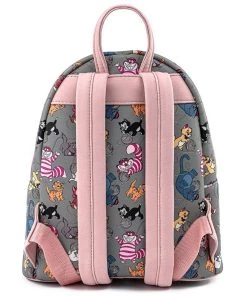 LOUNGEFLY DISNEY CATS AOP MINI BACKPACK